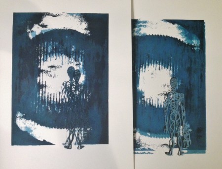 "utan titel" , screenprint 32x46